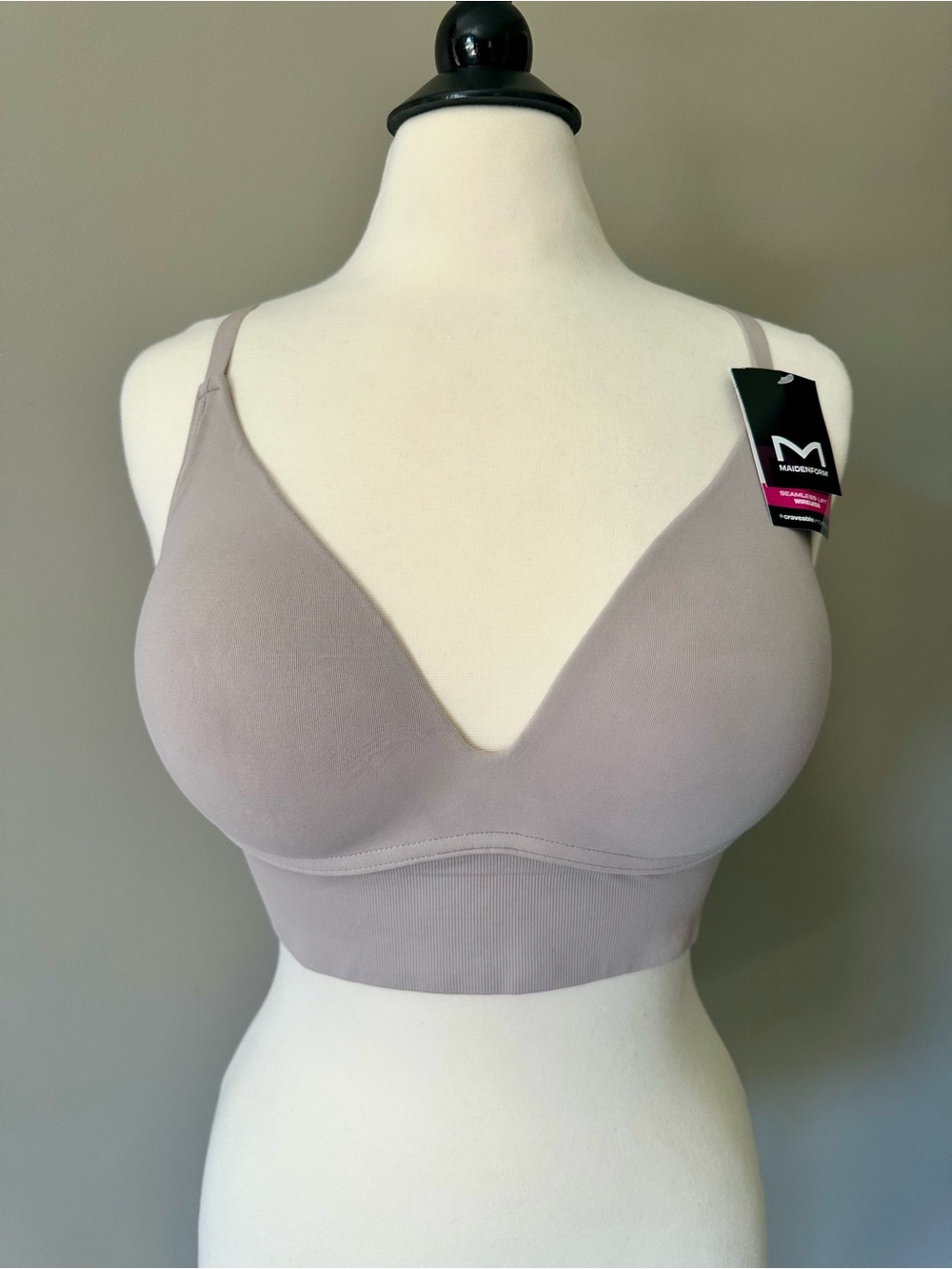 Maidenform Seamless Wireless Bralette - Taupe